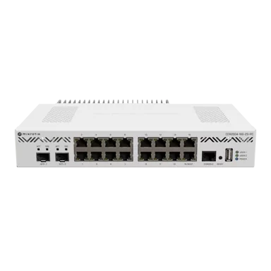 MikroTik Cloud Core 16 Port Gigabit 2SFP+ Passive Cooling Router